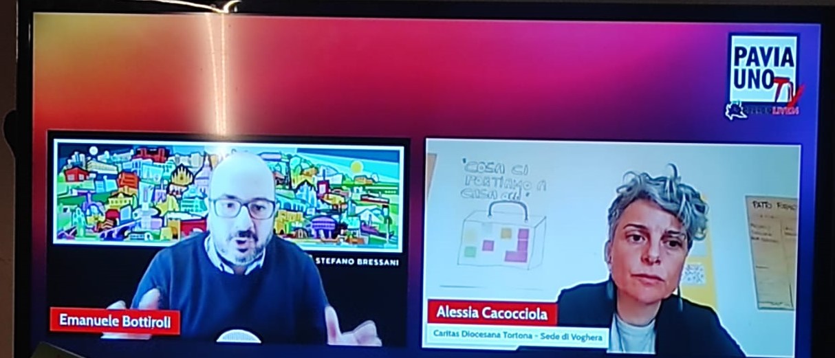 Caritas diocesana su TV PAVIA 1